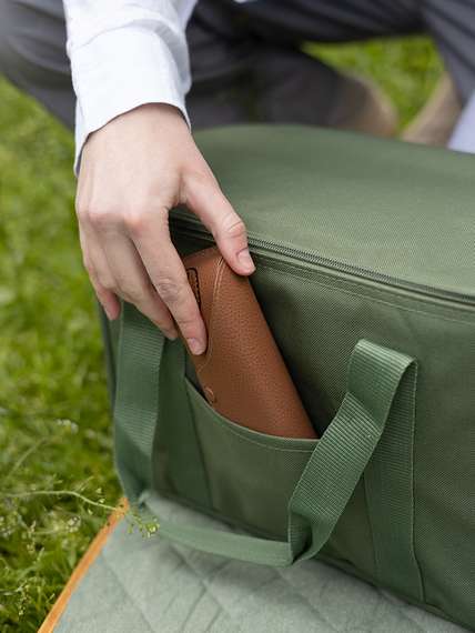 Термосумка для пикника smart picnic, l, темно-зеленая