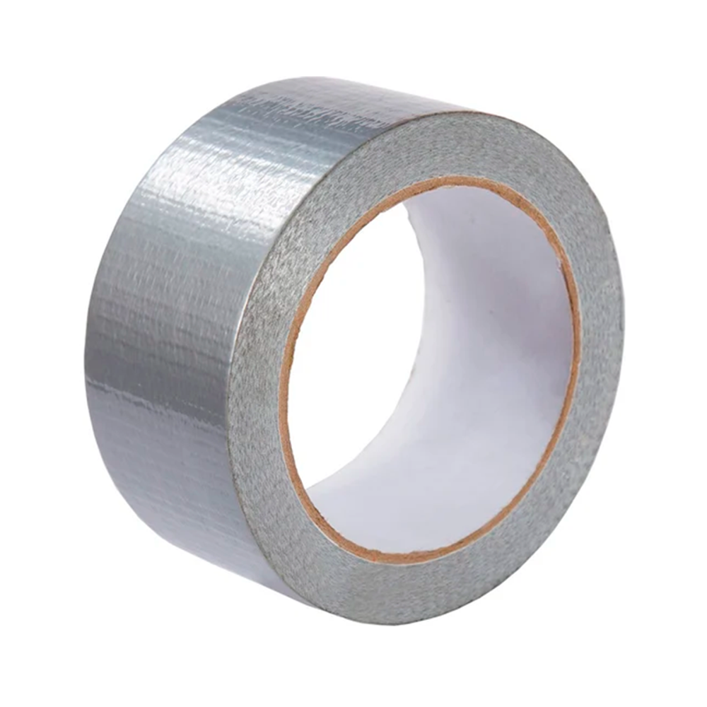 Клейкая лента армированная 50 мм х 25 м (серебрянная)