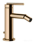 Смеситель для биде Gessi Ingranaggio, с донным клапаном, цвет Warm Bronze PVD