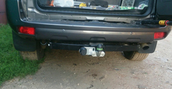 Фаркоп Лидер-Плюс для TOYOTA L.C. PRADO (J120/J150) (2002-) / LEXUS GX (460/470)  / FJ CRUISER с электрикой (Smart) и сертифкатом в комплекте арт.(T113-F)
