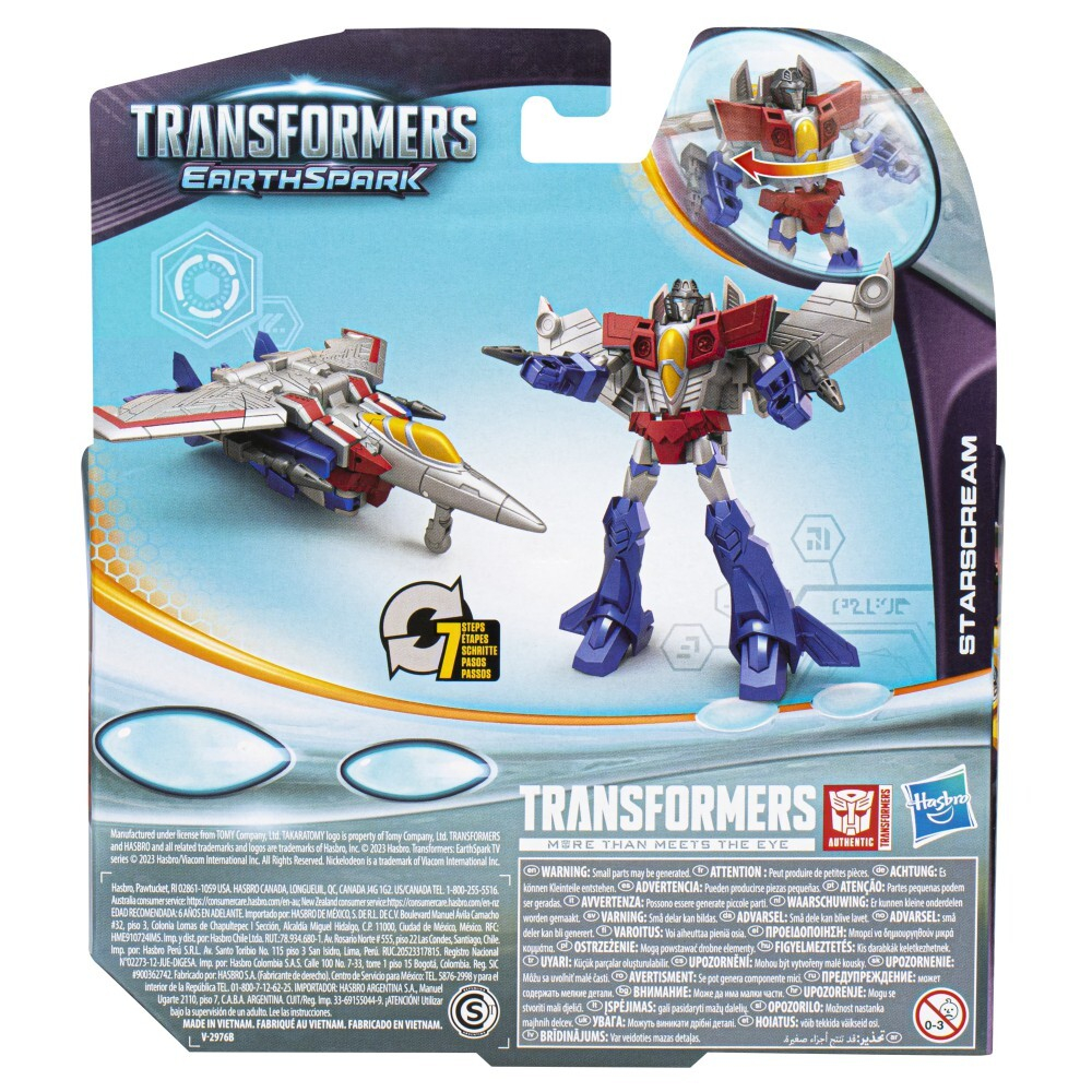 Hasbro Transformers EarthSpark - Фигурка воина Старскрима F6728 / артикул   F6230 F6728  / GTIN 5010996148407
