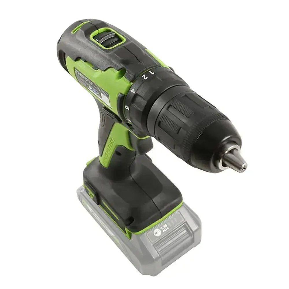 Аккумуляторная дрель-шуруповерт GreenWorks GD24DD35 3704007