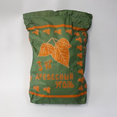 Уголь древесный 3кг.