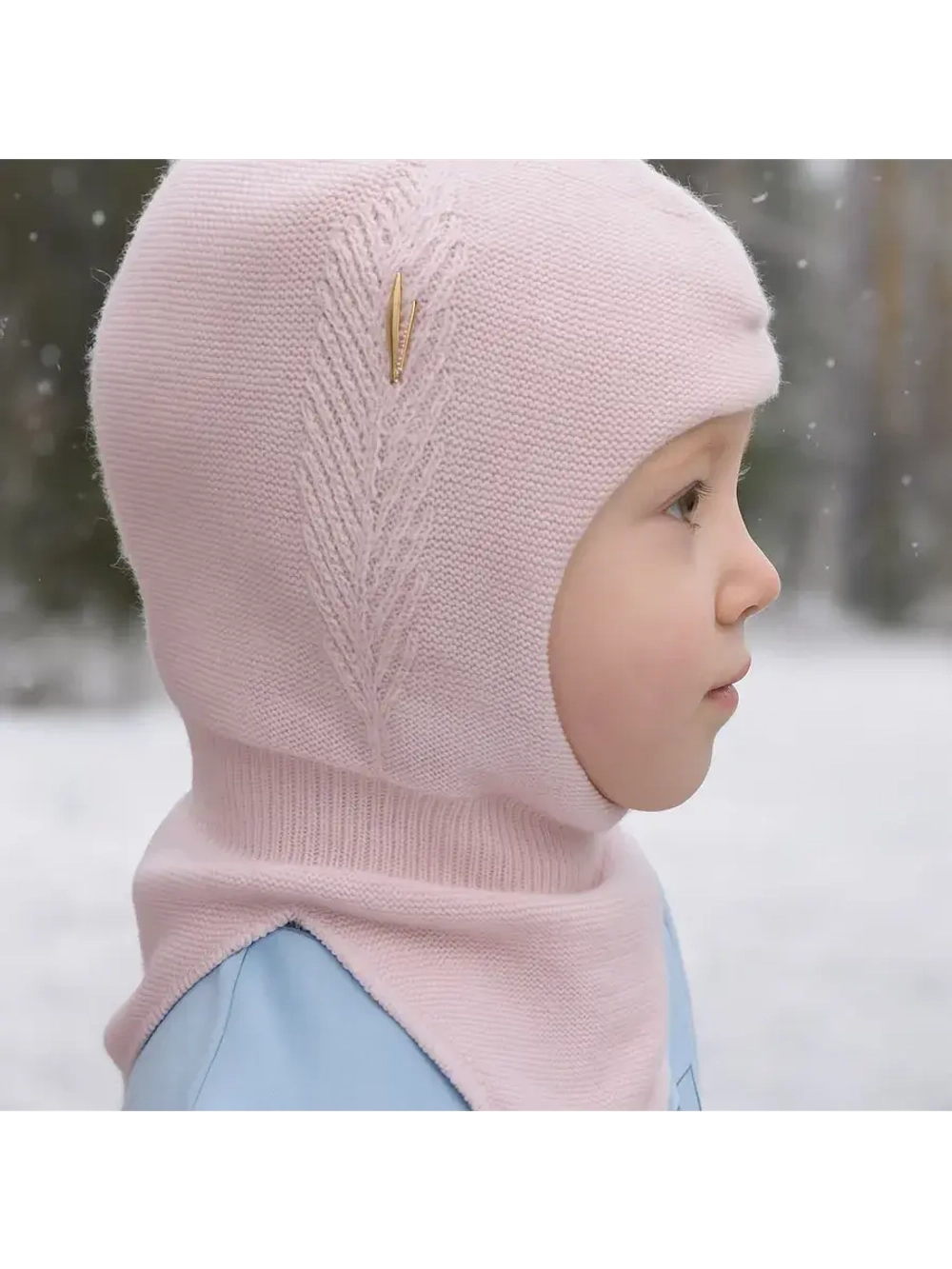 Шапка-шлем для девочки