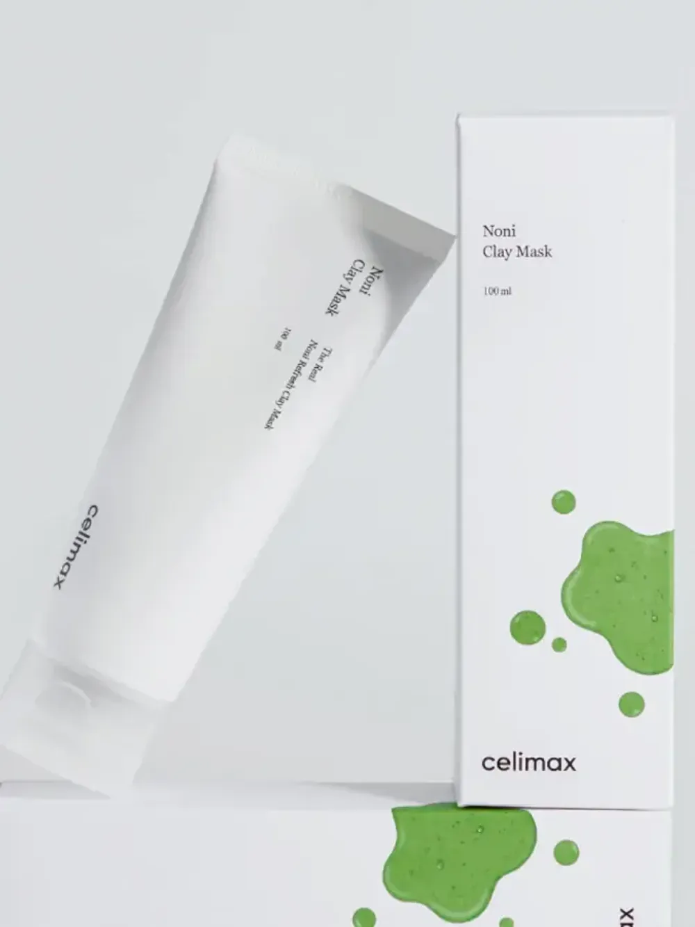 CELIMAX Освежающая глиняная маска для лица с экстрактом нони The Real Noni Refresh Clay Mask (120 мл)