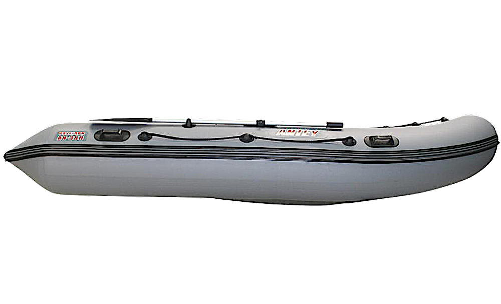 Лодка ПВХ Мнев и К Антей-380 Серая