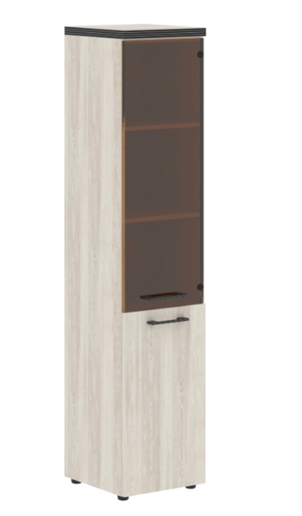 Стеллаж узкий со стеклом Торр (TORR)