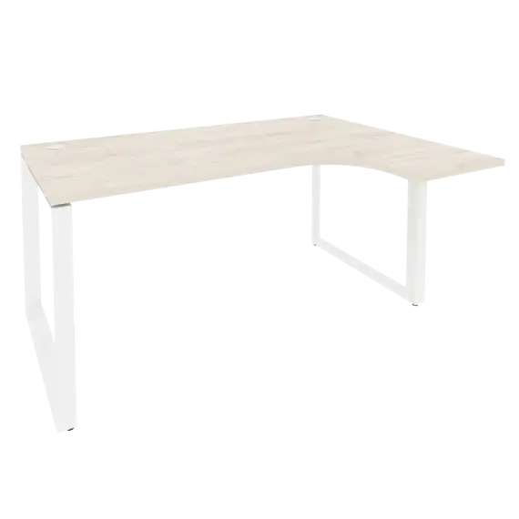 Onix Стол эргономичный правый на О-образном м/к O.MO-SA-4 (R) 1580*1180*750 (800/460)