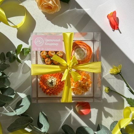 Набор капкейков «Осенний акварельный букет»