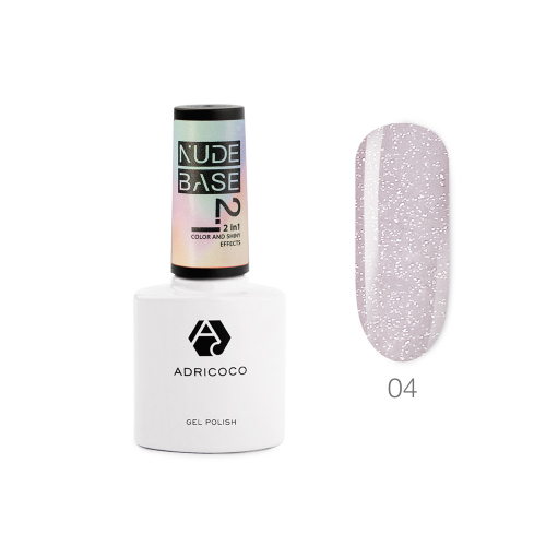 База Nude 2 in 1 №4 ADRICOCO, 8 мл