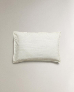 ZARA HOME НАВОЛОЧКА В ПОЛОСКУ, ЗЕЛЕНЫЙ