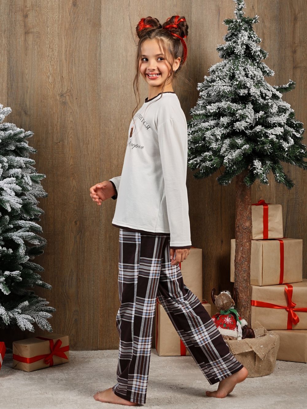 Костюм для девочки Твикс-1 Виотекс МОЛОЧНЫЙ