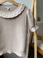 Хлопковый вязаный джемпер Bebe Organic, 116