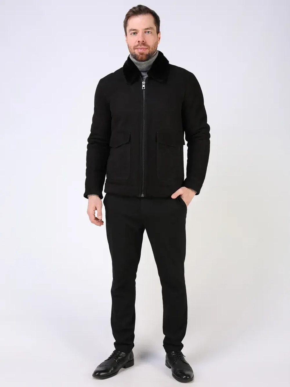 Дубленка зимняя натуральная