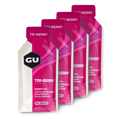 Гель энергетический GU ENERGY GEL (лесные ягоды), 32г 4шт