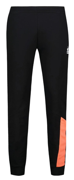 Теннисные брюки Le Coq Sportif Training SP Pant Regular N°2 M - black/orange perf