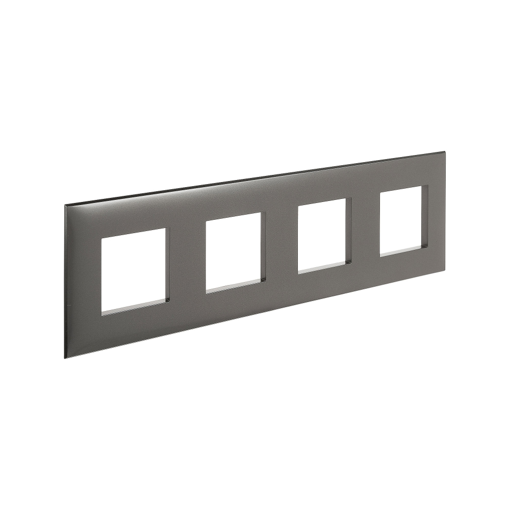 Рамка "Avanti", "Серый жемчуг", 4 поста (8 мод.)
