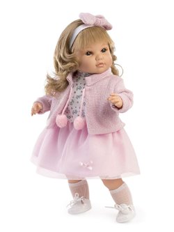 Кукла Berbesa мягконабивная 42см SANDRA в пакете (4424K)