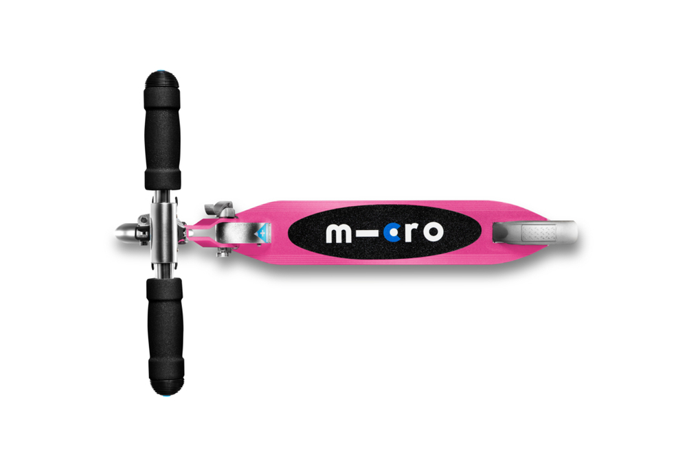 Самокат Micro Sprite Розовый LED