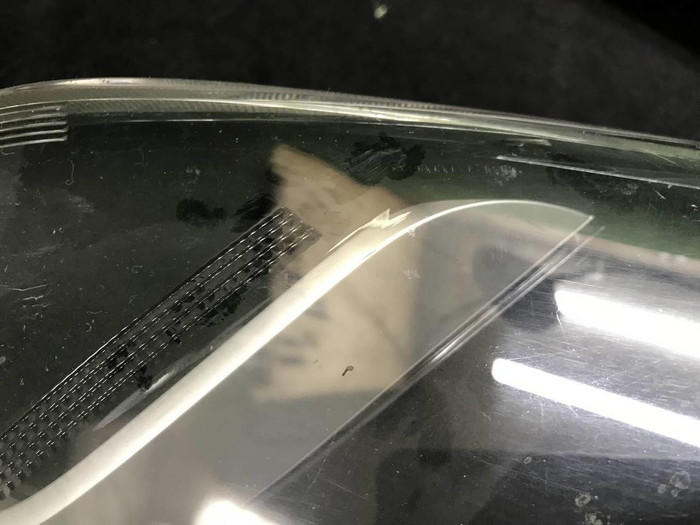 Стекло фары левое Kia Rio 4 FB (2017-2020)