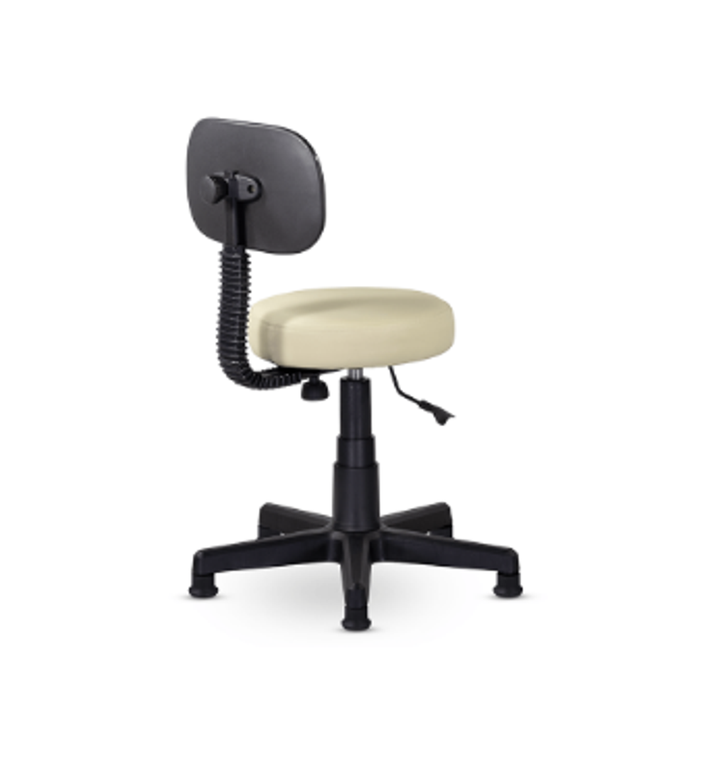 Стул кассира L без подлокотников со спинкой, кожзаменитель Z