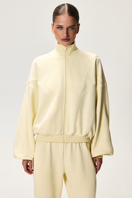 Олимпийка с рельефными швами Ваниль