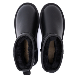 UGG Mens Classic Mini II Metallic Black