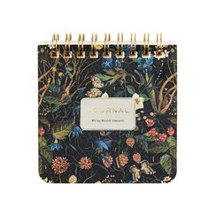 Bloknot \ Блокнот \ Notebook "Pocket Journal" 90 × 90 мм, 60 л, на гребне "Флора. Лесные ягоды"