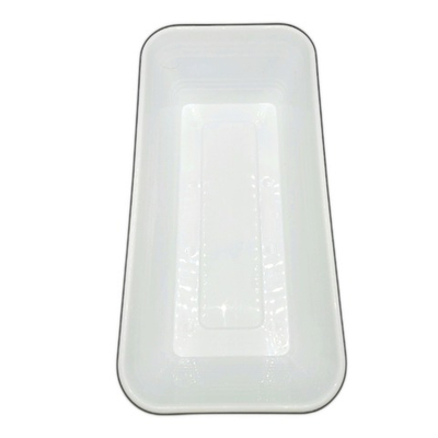 Ящик для рассады с поддоном белый 390x195