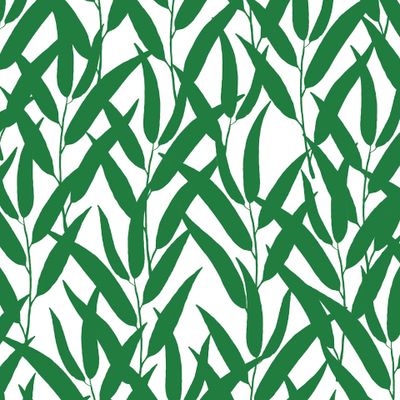 Паттерн зелёные листья