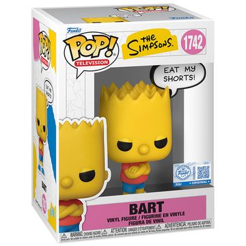 Фигурка Funko POP! TV Simpsons Bart (EAT MY SHORTS!) SS (Exc) (1742) 87246