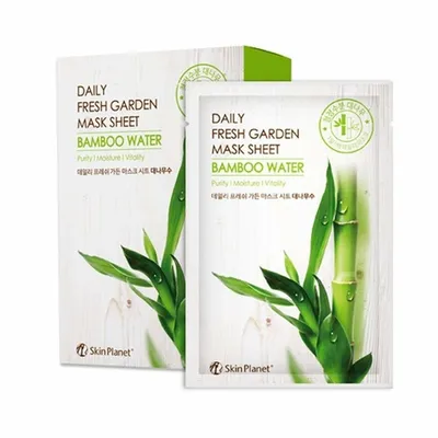 Skin Planet Daily Fresh Garden Mask Sheet Bamboo Water