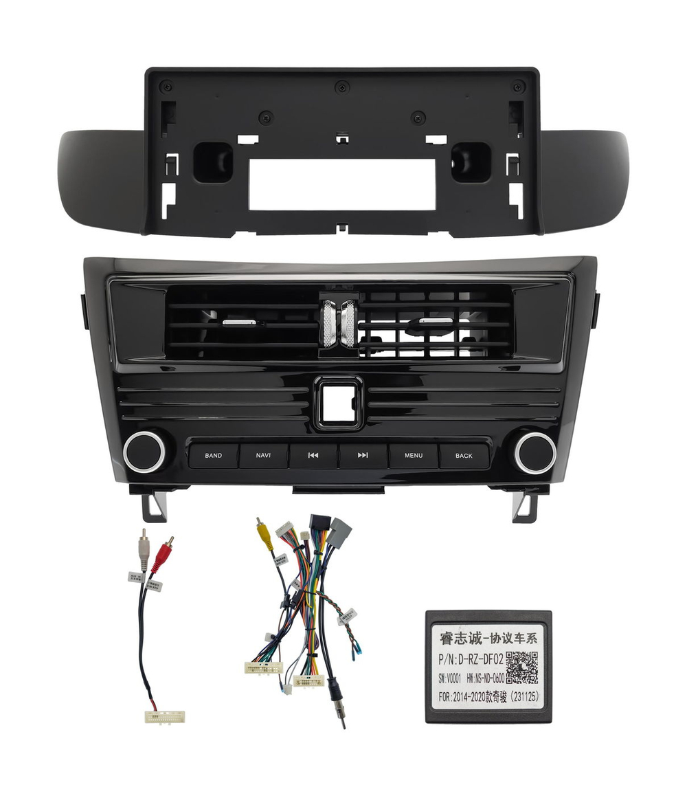 Комплект с разъёмами 12.3" Nissan Qashqai J11, X-Trail T32 2014-2020 - Car-Smart LUX-T32