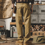 Jereno американские ретро брюки Porg мужские с завышенной талией. Неаполитанские повседневные брюки мужские прилив