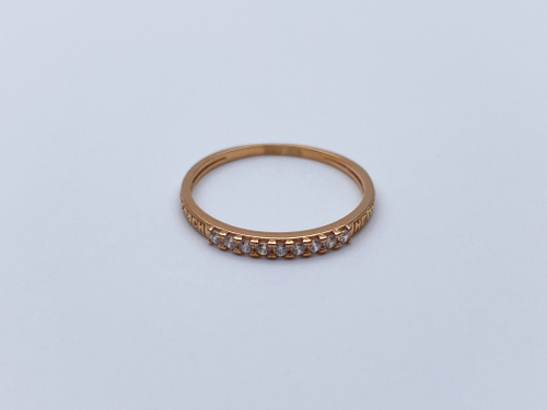 Кольцо из серебра/Позолота/С камнями