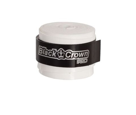 Black Crown Overgrip 3P - white
