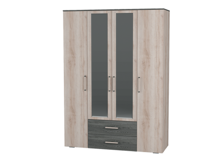 Спальня ВЕРСАЛЬ-1 шкаф 4-х ств. ПШ-5.5