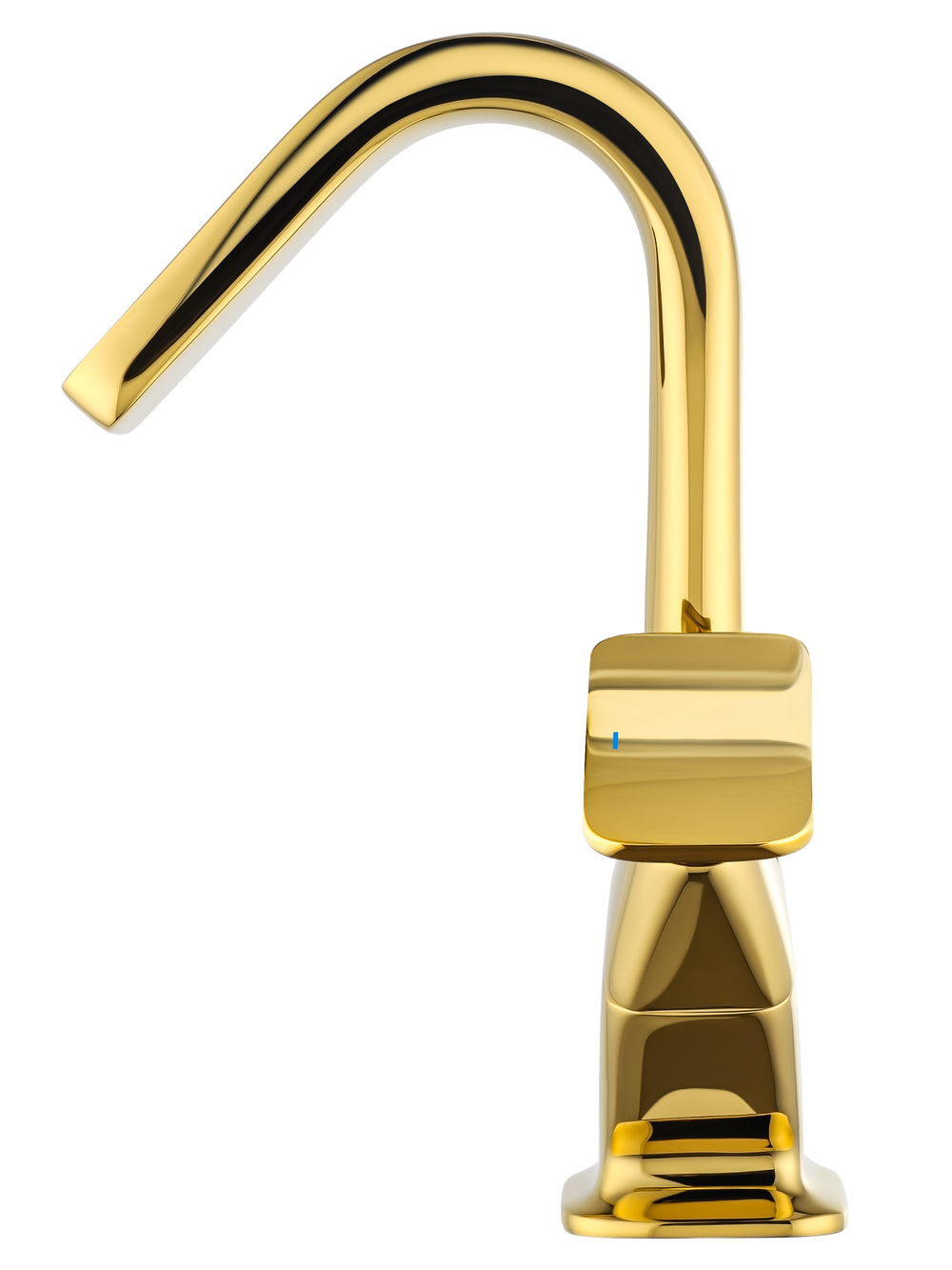 Смеситель для раковины высокий WONZON & WOGHAND SHAKESPEARE, Темное золото (WW-651103-DG)