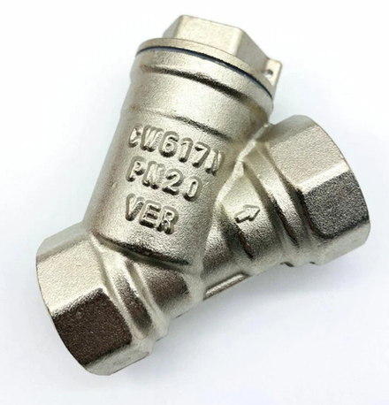 GL173 Фильтр грязевик никелированный 1/2" VIEIR