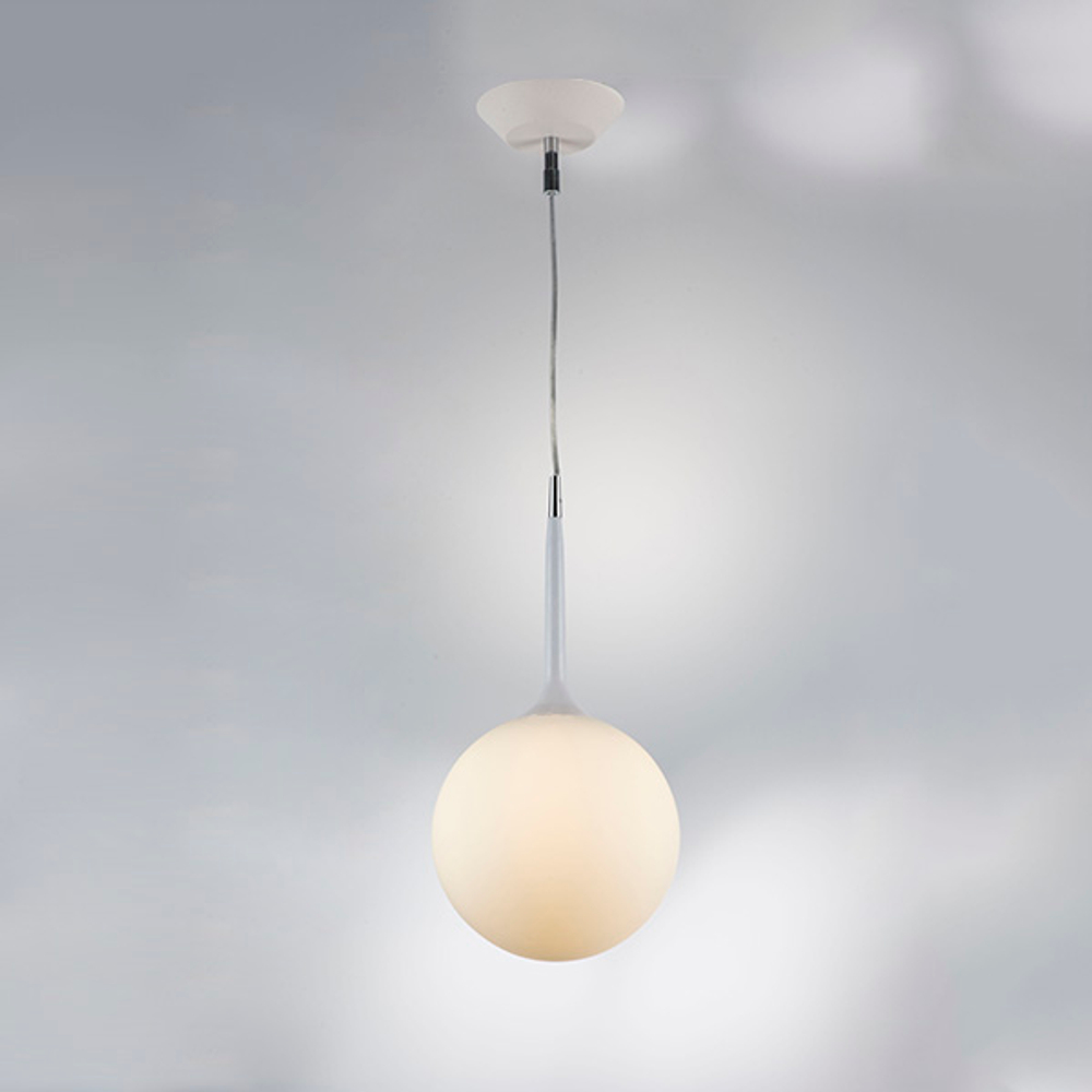 803110 Подвес GLOBO 1х40W G9 БЕЛЫЙ/СЛОНОВАЯ КОСТЬ