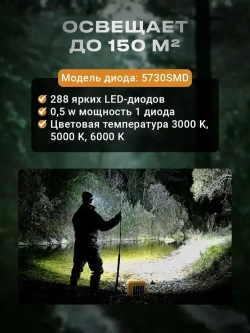 Солнечный фонарь для кемпинга, портативный перезаряжаемый светодиодный уличный прожектор, аккумулятор емкостью 12000 мАч, 5 режимов освещения