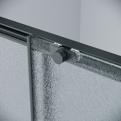 Душевой уголок Grossman Style 130х70 120.K33.05.1370.21.02 профиль Черный матовый стекло шиншилла
