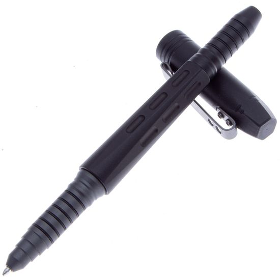 Ручка тактическая CRKT Tao Pen 2  Black Aluminium