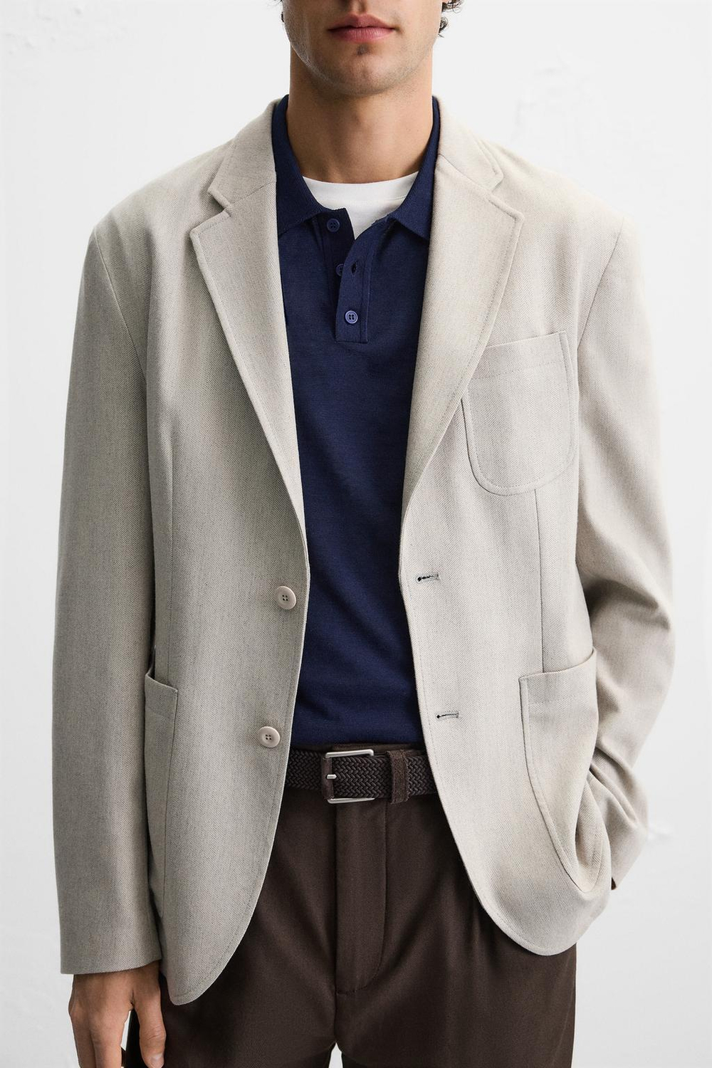 Блейзер relaxed fit