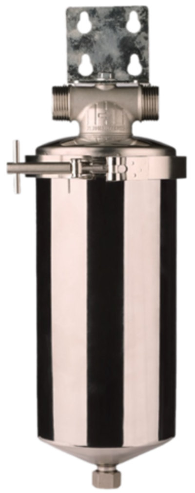 Корпус магистрального фильтра ГИДРОТЕК HSG-10BB 1" (нерж.сталь)