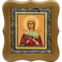 Хариесса Коринфская мученица. Икона на холсте.