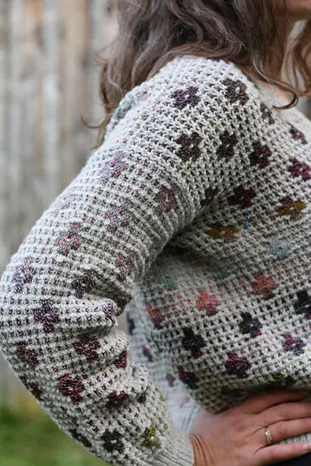 Описание по вязанию кардигана спицами "Savory"