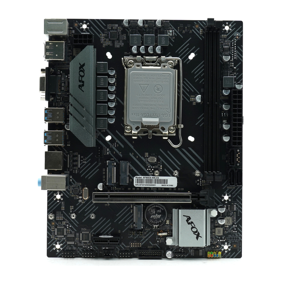 Материнская плата mATX Afox B760D4-MA5-V2