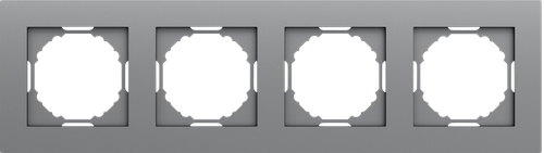 Рамка 4-я, матовый серый, серия A07