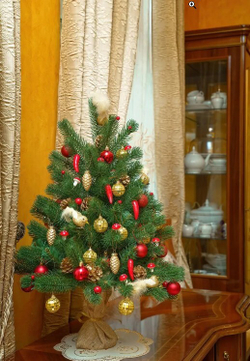 Ель искусственная Царь елка Русская красавица премиум 90 см РКП-90